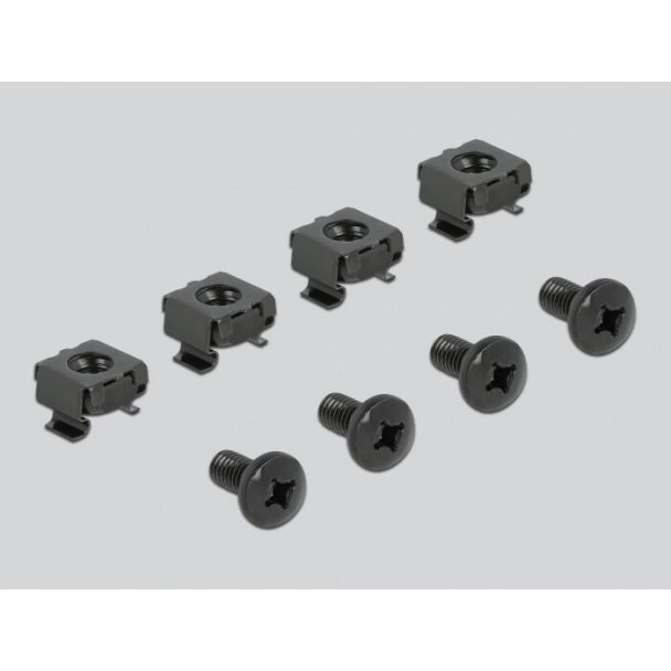 DeLOCK 66287 porta accessori Pannello spazzolato