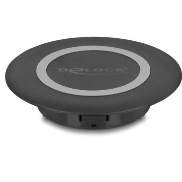 DeLOCK 66284 mobile device charger Smartphone Black USB Wireless charging Indoor