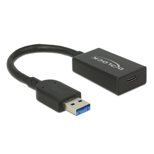 DeLOCK 65698 cavo USB USB 3.2 Gen 2 (3.1 Gen 2) 0,15 m USB A USB C Nero
