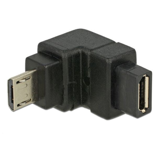 DeLOCK USB2.0Micro-B/USB2.0Micro-B Black