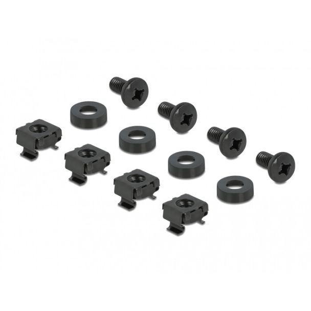 DeLOCK Pannello su guida DIN da 10″ 2U nero