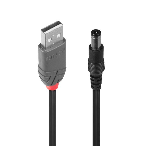 Lindy 70267 cavo USB 1,5 m USB 2.0 USB A dC Nero