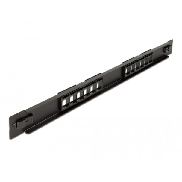 DeLOCK Pannello patch Keystone da 19″ a 12 porte senza utensili