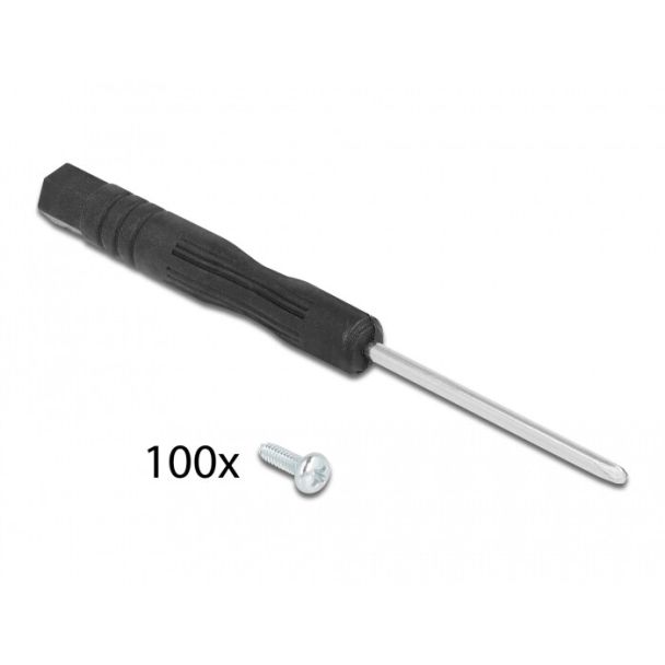 DeLOCK Kit di montaggio per adattatori in fibra ottica (SC, LC, ST)