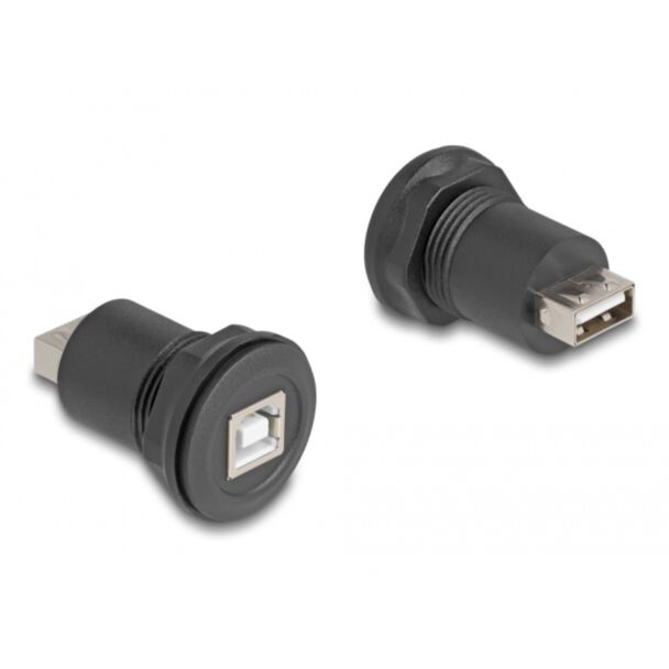 DeLOCK USB 2.0 Type-B to USB 2.0 Type-A built-in connector black
