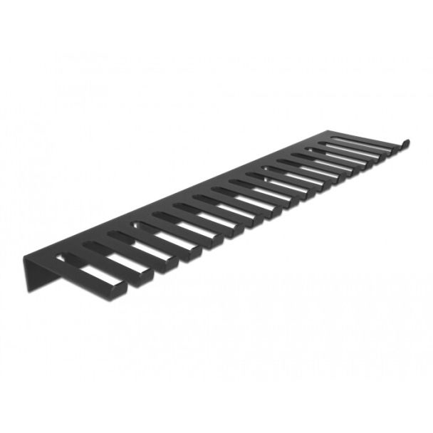 DeLOCK Cable holder 325 x 90 mm for wall mounting black