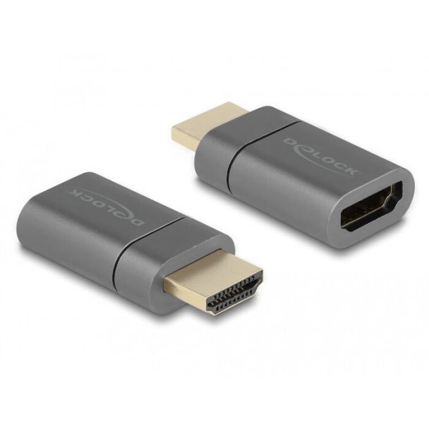 DeLOCK Adattatore magnetico HDMI maschio per femmina 8K 60 Hz