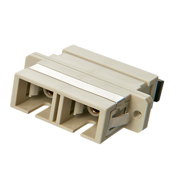 Lindy Fibre Optic Coupler - SC to SC, Multi-mode, Metal Ferrule
