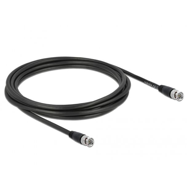 DeLOCK 80083 coaxial cable 3 m BNC Black