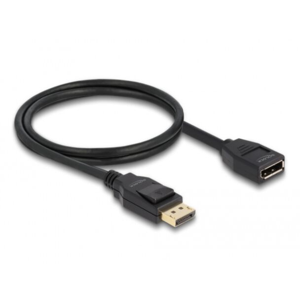 DeLOCK DisplayPort 1.2 extension cable 4K 60 Hz 1 m