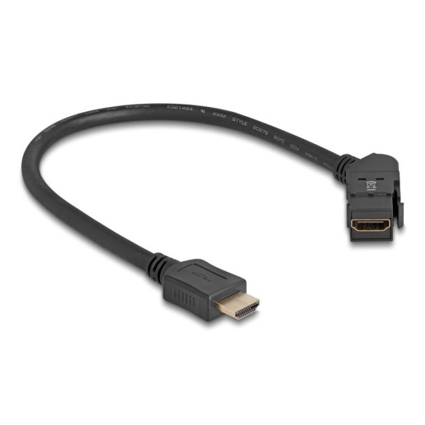 DeLOCK 67157 adattatore per inversione del genere dei cavi HDMI Nero