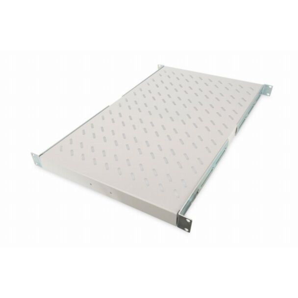 Digitus Ripiano fisso 1U per rack da 1000 mm di profondità 44x483x737 mm, fino a 100 kg, grigio