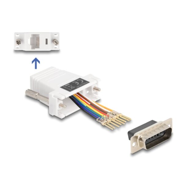 DeLOCK 67108 scheda di interfaccia e adattatore RJ-45
