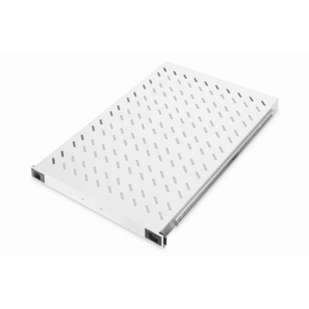 Digitus Ripiano estraibile 1U per 1000 mm di profondità 44x483x720 mm, fino a 65 kg, grigio