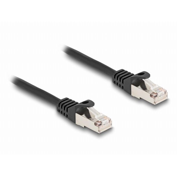 DeLOCK Cable RJ50 male to RJ50 male S/FTP 0.5 m black