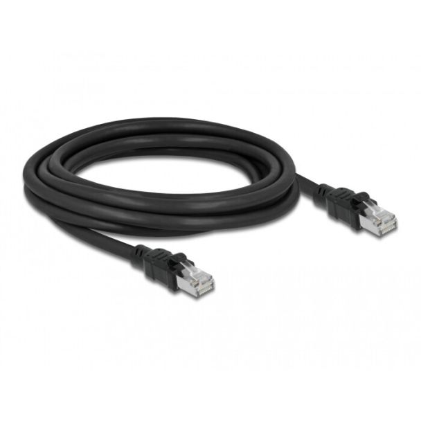 DeLOCK Network cable RJ45 Cat.6A F/UTP with inner metal sheath 3 m