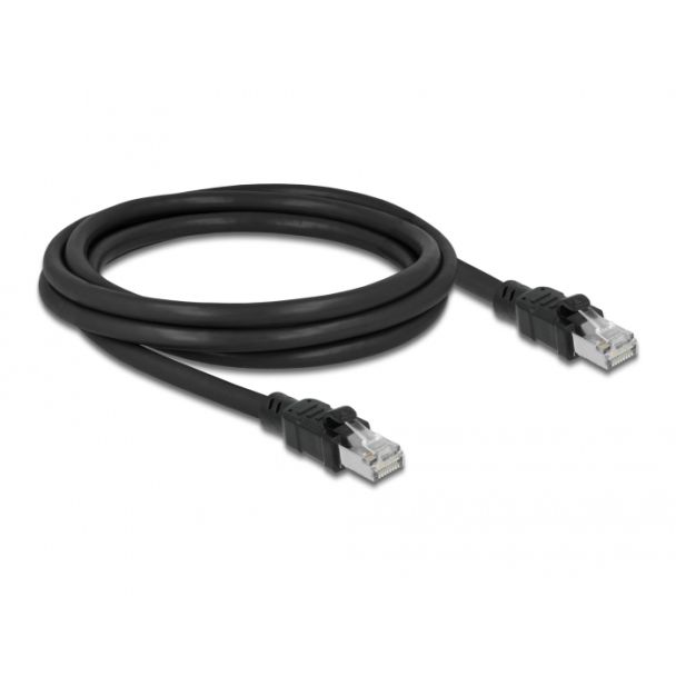 DeLOCK Network cable RJ45 Cat.6A F/UTP with inner metal sheath 2 m