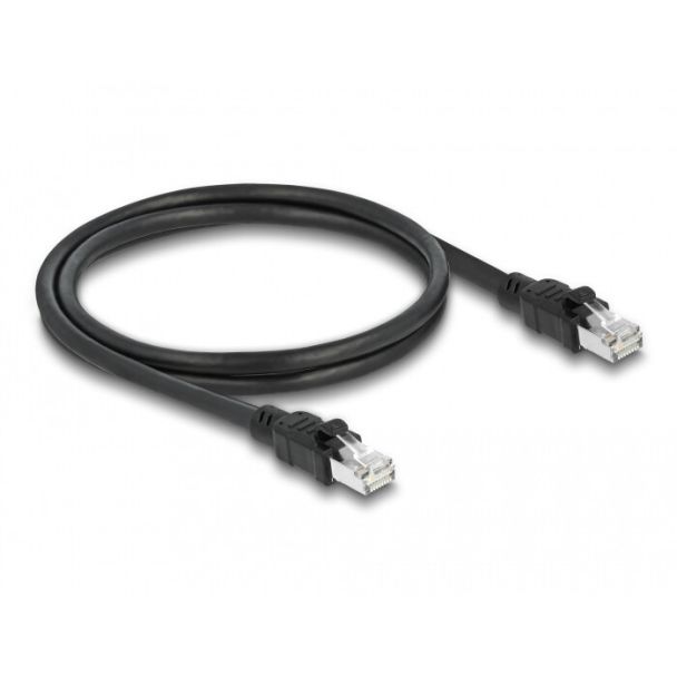 DeLOCK Network cable RJ45 Cat.6A F/UTP with inner metal sheath 1 m