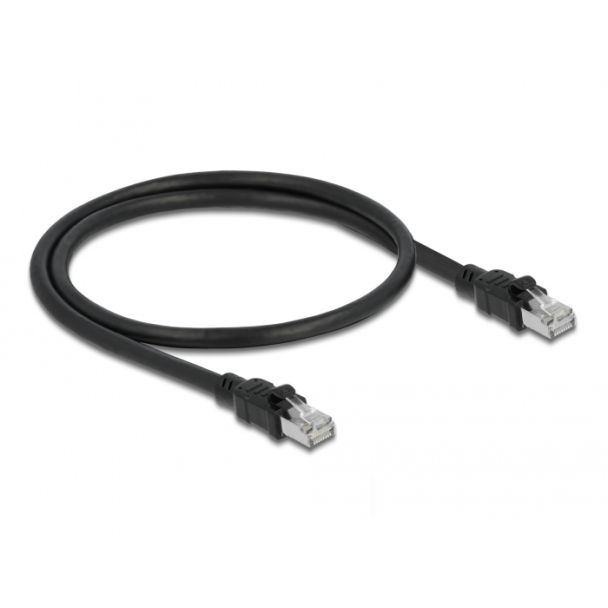 DeLOCK Network cable RJ45 Cat.6A F/UTP with inner metal sheath 0.5 m