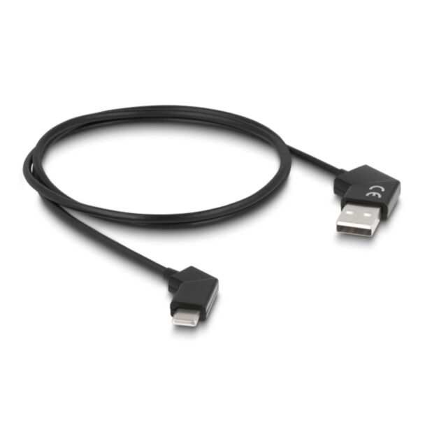 DeLOCK USB 2.0 Cable Type-A male to USB Type-C male rotatable with Fast Charging 60 W 1.2 m