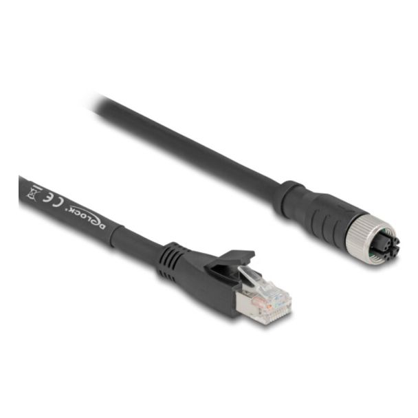 DeLOCK 80590 networking cable Black 2 m Cat5e S/FTP (S-STP)