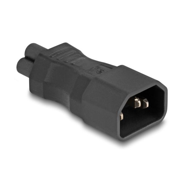DeLOCK Power Adapter IEC 60320 - C14 to C5, male / female, 2.5 A, straight