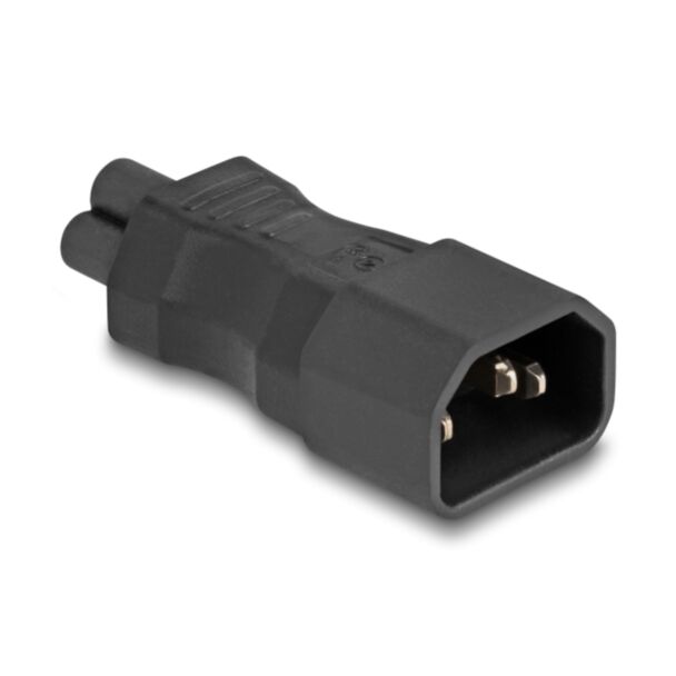 DeLOCK Power Adapter IEC 60320 - C14 to C5, male / female, 2.5 A, straight