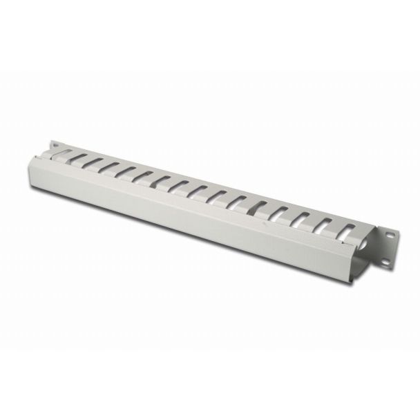 Digitus Cable Management Panel with detachable cover for 483 mm (19“) cabinets, 1U
