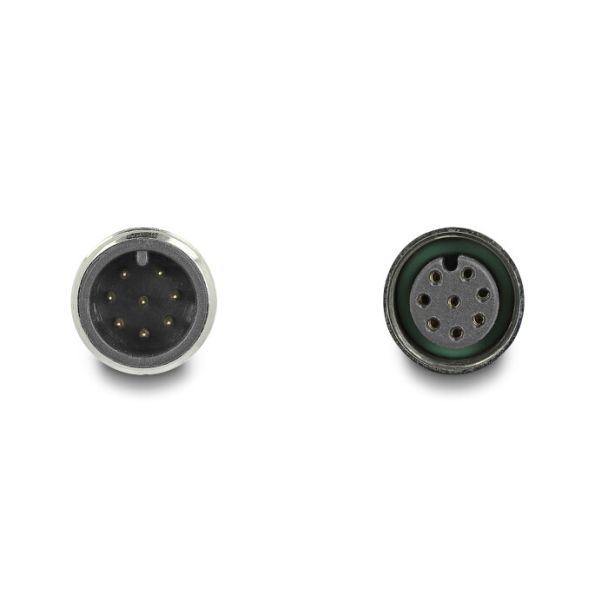 DeLOCK Cavo M12 codificato A a 8 pin maschio per femmina PUR (TPU) 2 m