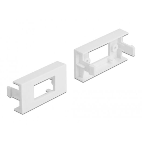DeLOCK 81302 kit di fissaggio Bianco Plastica