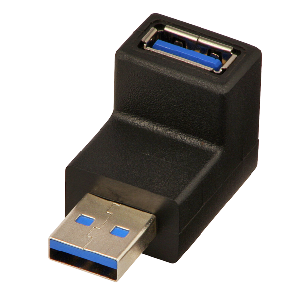 Lindy 71260 adattatore per inversione del genere dei cavi USB A Nero