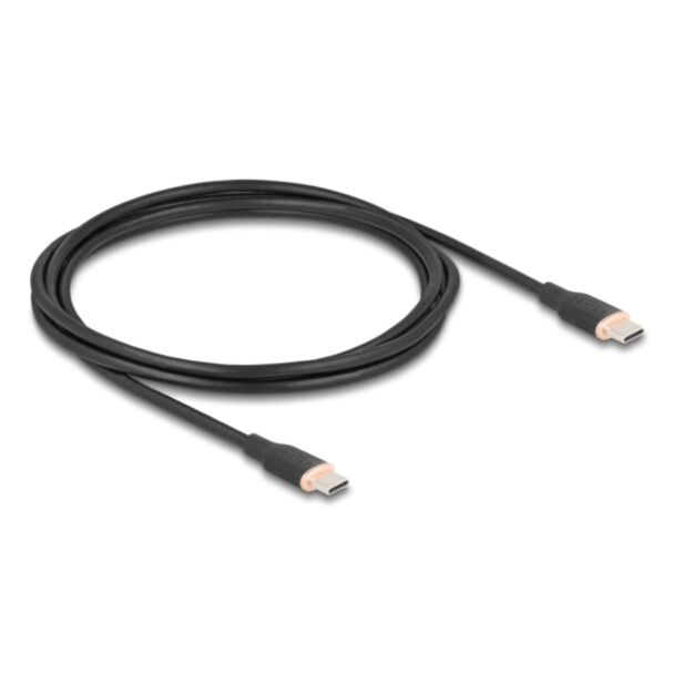DeLOCK 81239 cavo USB USB 2.0 2,5 m USB C Nero