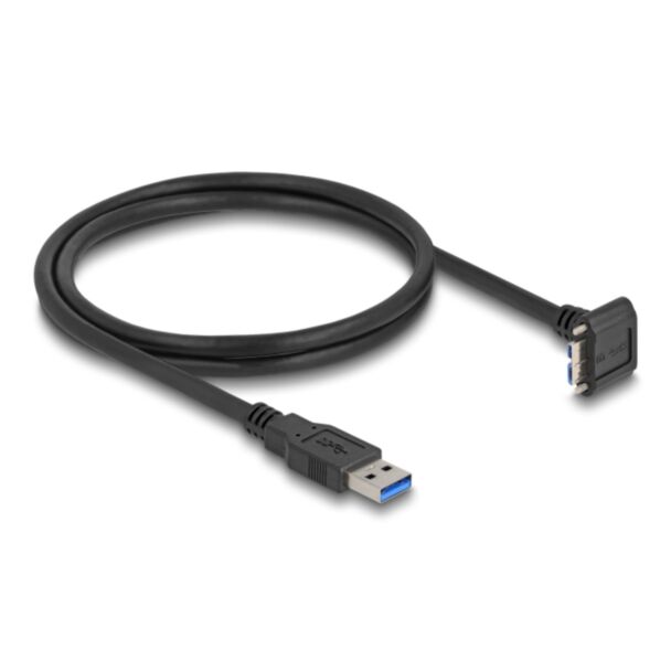 DeLOCK 81030 USB cable USB 3.2 Gen 1 (3.1 Gen 1) 1 m USB A Micro-USB B Black