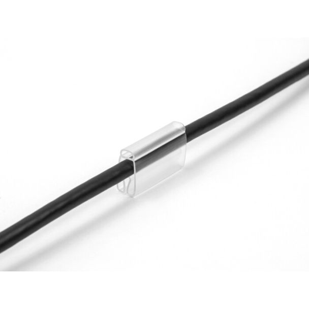 DeLOCK 80952 segnacavo Trasparente Plastica 50 pz