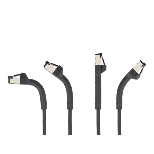 DeLOCK 80938 cavo di rete Nero 0,25 m Cat8.1 U/FTP (STP)