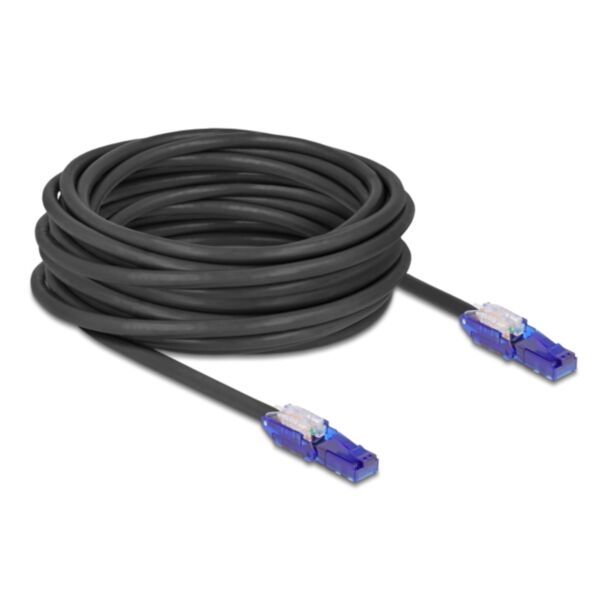DeLOCK 80931 networking cable Black, Violet 10 m Cat6 U/UTP (UTP)