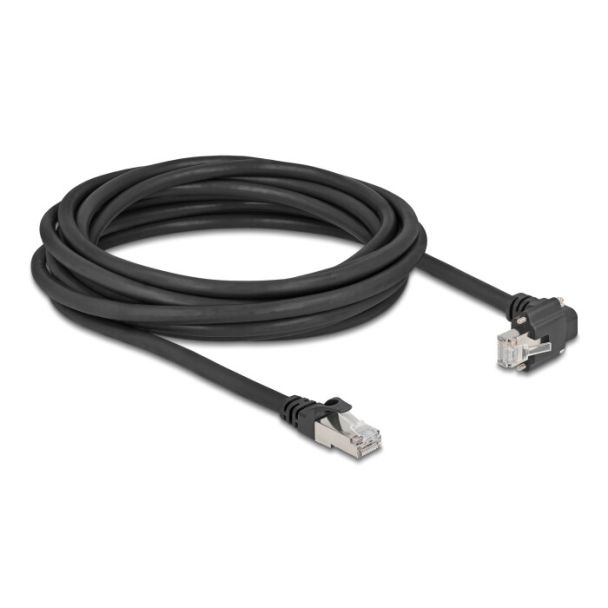 DeLOCK 80924 cavo di rete Nero 5 m Cat6 SF/UTP (S-FTP)