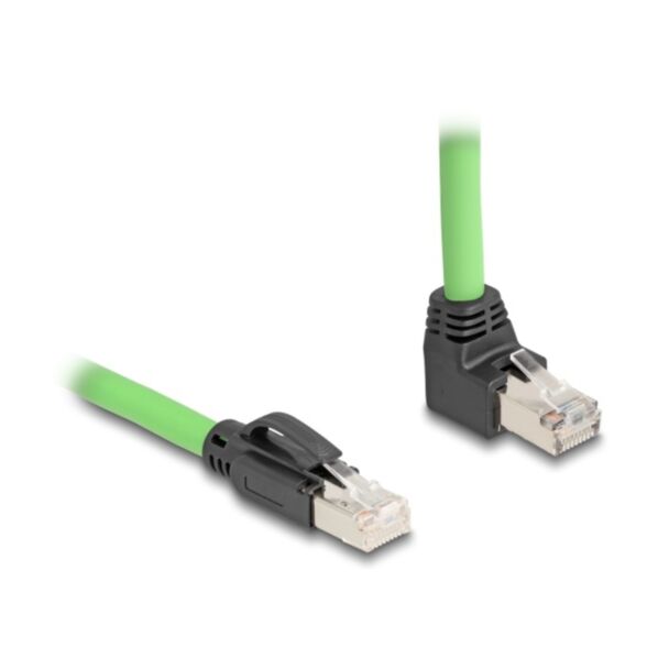 DeLOCK 80894 networking cable Black, Green 5 m Cat6a SF/UTP (S-FTP)