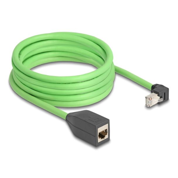 DeLOCK 80888 cavo di rete Nero, Verde 5 m Cat6a SF/UTP (S-FTP)