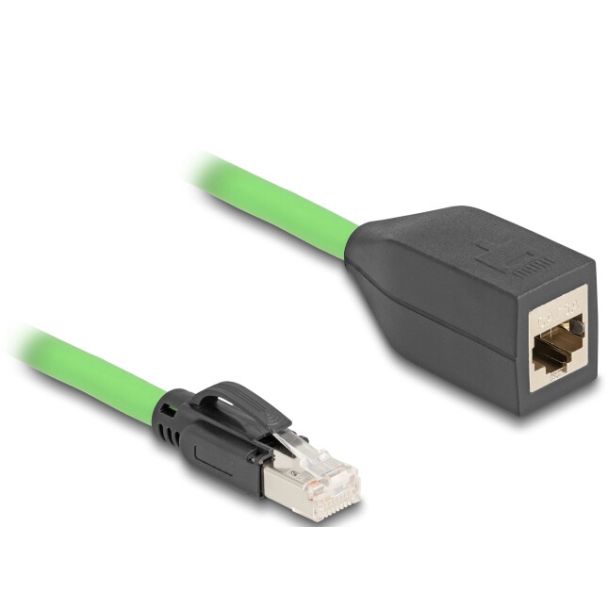 DeLOCK 80880 networking cable Green 1 m Cat6a SF/UTP (S-FTP)