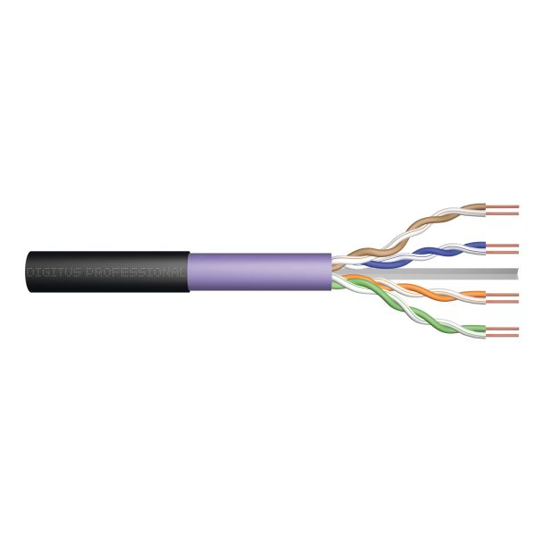 Digitus CAT 6 U/UTP data cable - underground cable, 500 m, simplex, PE