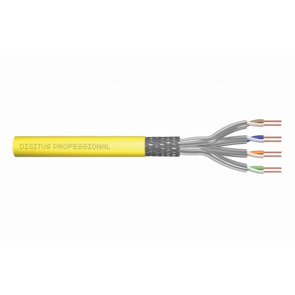 Digitus Cat. 7A S/FTP installation cable, 100 m, simplex, Dca-s1a d1 a1