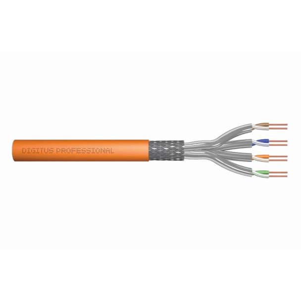 Digitus CAT 7 S/FTP installation cable, 500 m, simplex, Dca-s1a d1 a1