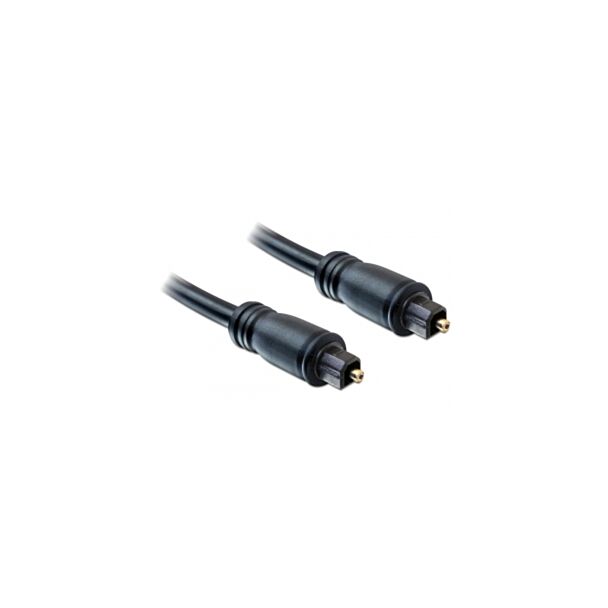DeLOCK 82887 audio cable 1 m TOSLINK Black