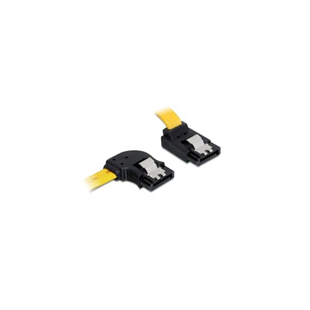 DeLOCK 0.5m SATA III SATA cable Yellow