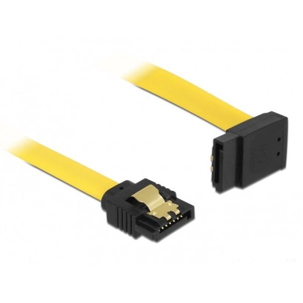 DeLOCK 82810 SATA cable 0.5 m SATA 7-pin Yellow