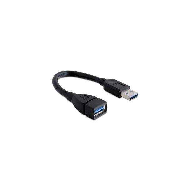DeLOCK 82776 cavo USB 0,15 m Nero