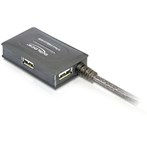 DeLOCK 82748 laptop dock/port replicator Wired USB 2.0 Grey