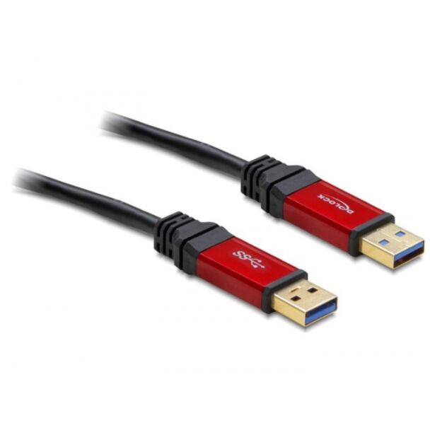 DeLOCK 1.0m USB 3.0 A USB cable USB 3.2 Gen 1 (3.1 Gen 1) 1 m USB A