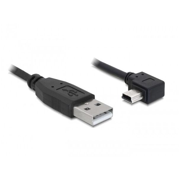 DeLOCK 82683 USB cable USB 2.0 3 m USB A Mini-USB B Black